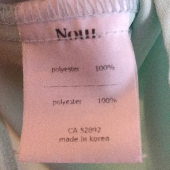 Noul teal button up blouse - Picture 6 of 8